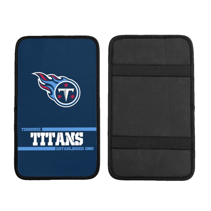 Tennessee Titans Printed car armrest box pad Protective pad