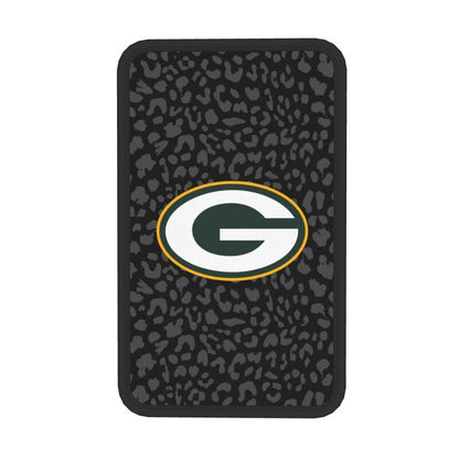 Green Bay Packers 2 print Car handrail box cushion Personalized car armrest cover