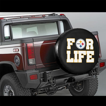 Pittsburgh Steelers Printing tire protection cover car spare tire dust protection cover