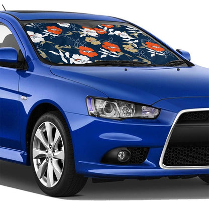 Denver Broncos Printed car windshield sunshade front windshield sunshade (multi size)