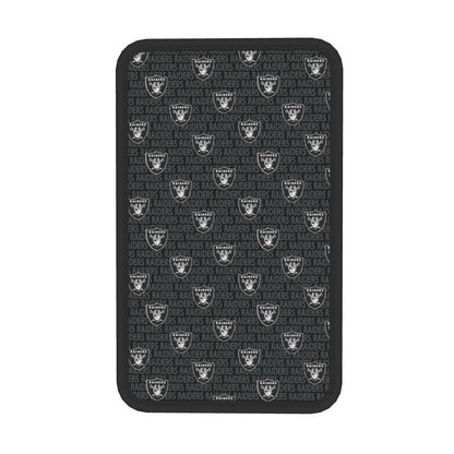 Car armrest box pad Las Vegas Raiders 3 Printed central armrest box pad protective pad