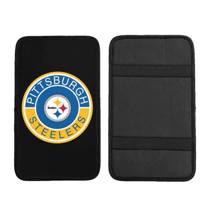 Pittsburgh Steelers print car armrest protective cover Car center console armrest pad