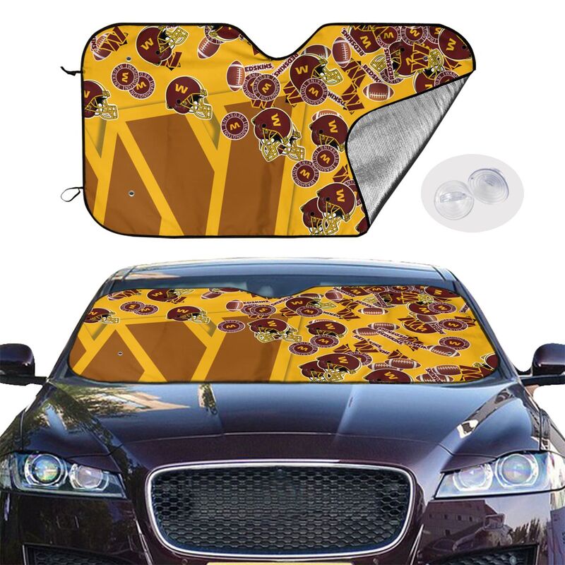 Washington Redskins Print multiple sizes car windshield sunshade panel car windshield sunshade cover