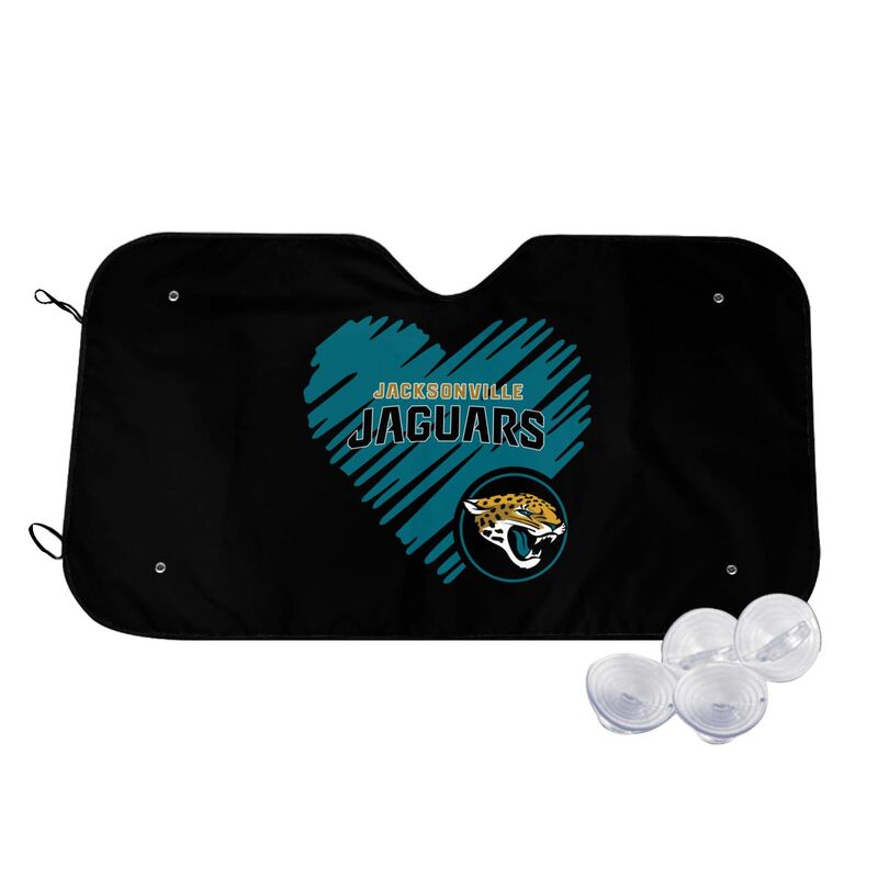 Jacksonville Jaguars Printing is suitable car front windshield sunshades Car windshield sunshades