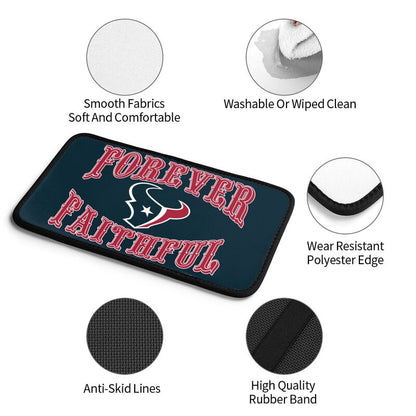 Houston Texans Print car armrest box cover armrest protective cover