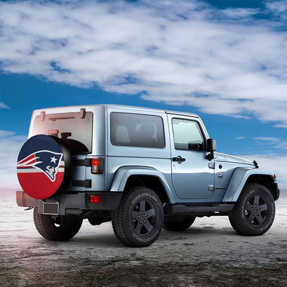New England Patriots 4 Tyre protective cover car dustproof sunscreen tyre protective cover