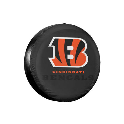 Cincinnati Bengals Car tire protection cover spare tire waterproof and dustproof cover