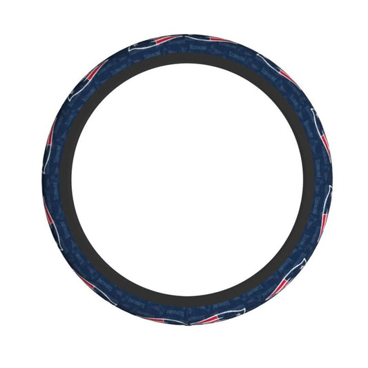 New England Patriots Printed elastic steering wheel cover breathable protective cover