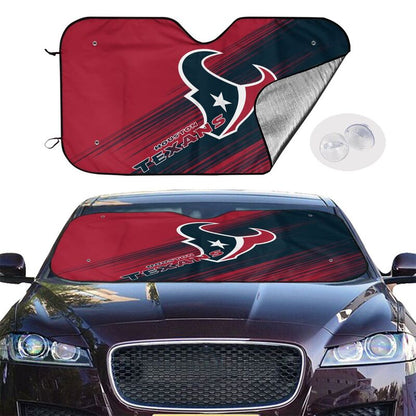 Houston Texans Print car windshield sunshade panel car windshield sunshade cover multiple sizes
