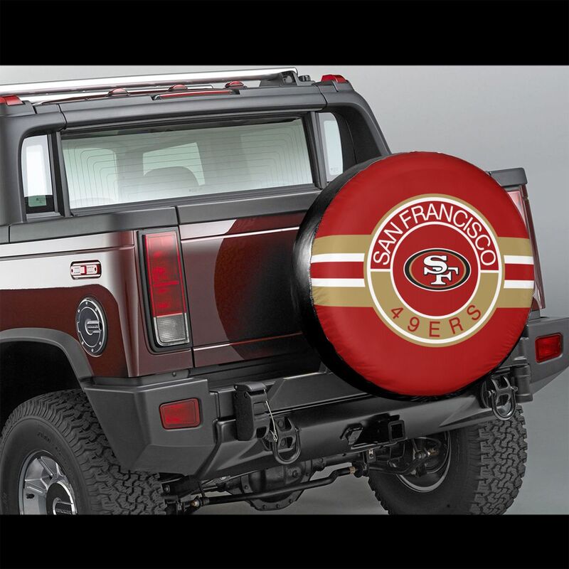 San Francisco 49ers Print tire protection cover car sun protection tire protection cover