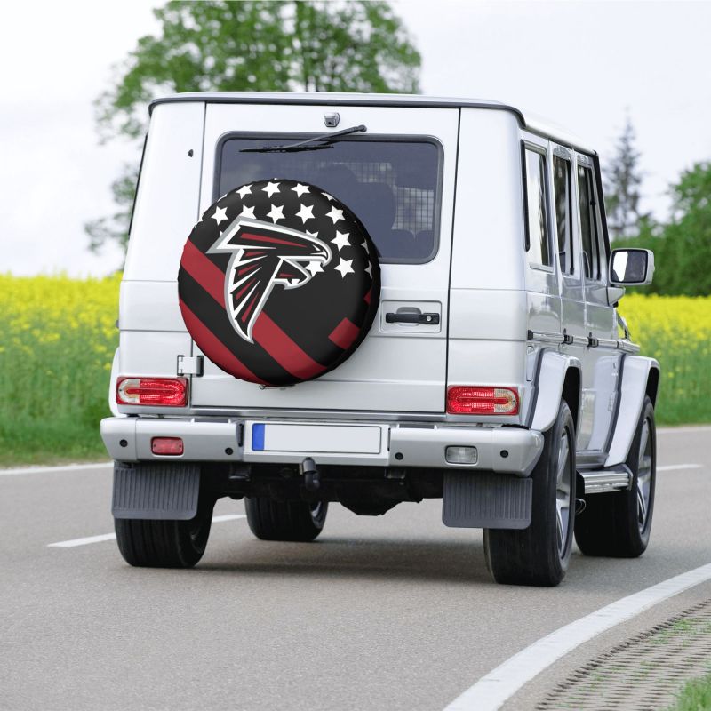 Atlanta Falcons printed car tire cover dustproof and waterproof tire cover