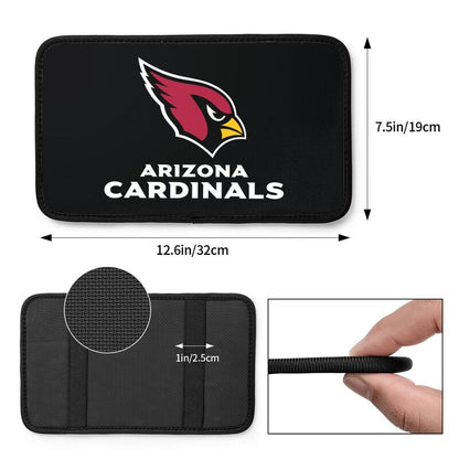 Arizona Cardinals3 Printed car center armrest box pad anti slip pad
