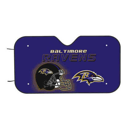 Baltimore Ravens Printing Car windshield sunshades is suitable car front windshield sunshades