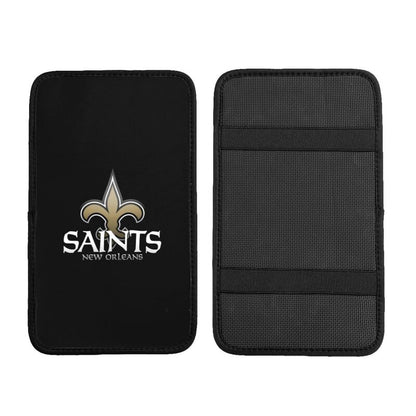 New Orleans Saints3 Printed car center armrest box pad anti slip pad