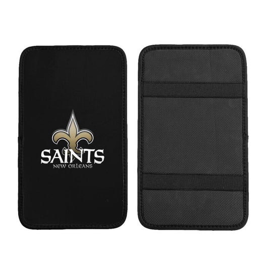 New Orleans Saints3 Printed car center armrest box pad anti slip pad