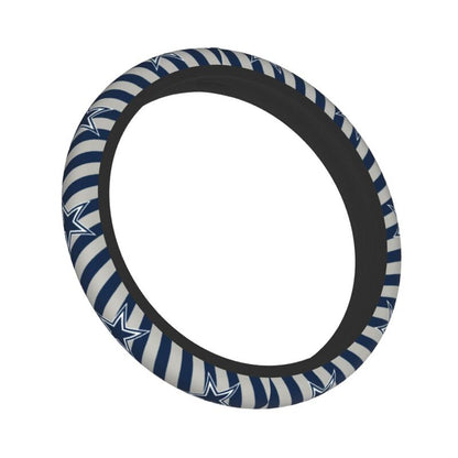 Dallas Cowboys 1 Printed breathable elastic steering wheel anti slip cover