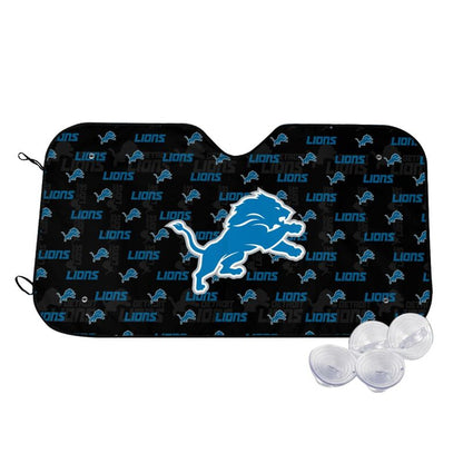 Detroit Lions Printed is suitable for front Car windshield sunshades Car windshield sunshades