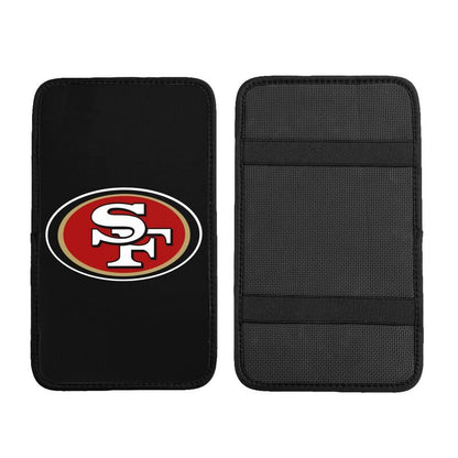 Car armrest box pad San Francisco 49ers Printed central armrest box elbow pad