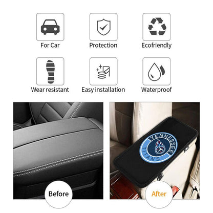 Tennessee Titans print car armrest protective cover Car center console armrest pad