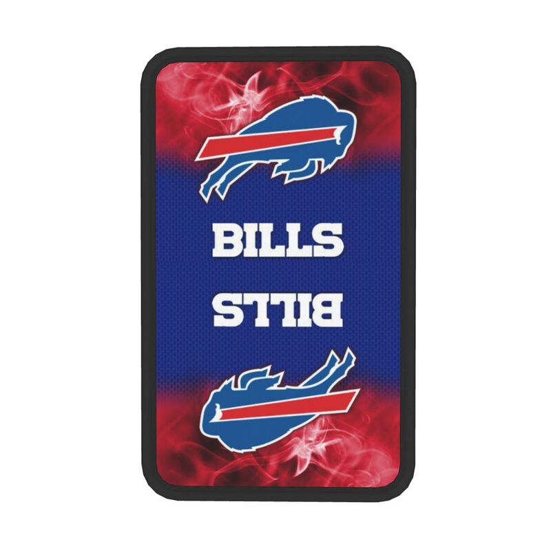 Car armrest box pad Buffalo Bills 7 Printed central armrest box cushion protective pad