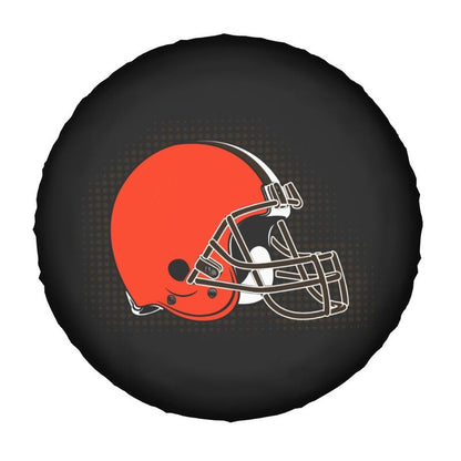 Cleveland Browns Printing tire protection covers car sun protection tire protection cover