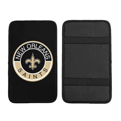 New Orleans Saints print car armrest protective cover Car center console armrest pad