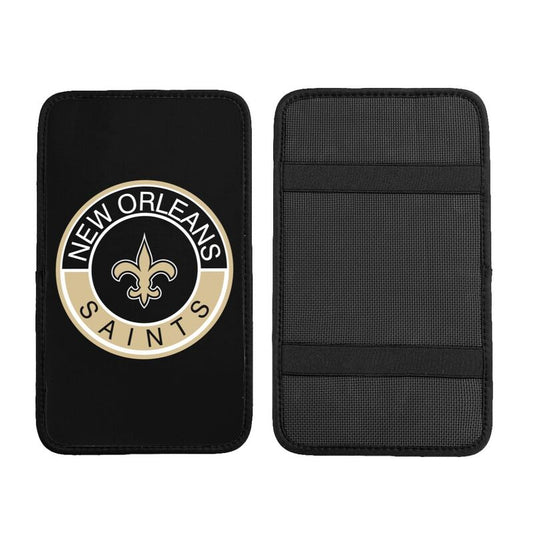 New Orleans Saints print car armrest protective cover Car center console armrest pad