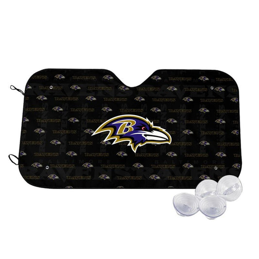 Baltimore Ravens Printed is suitable for front Car windshield sunshades Car windshield sunshades