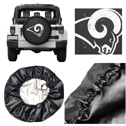 Los Angeles Rams car dustproof sunscreen tyre protective cover Tyre protective cover