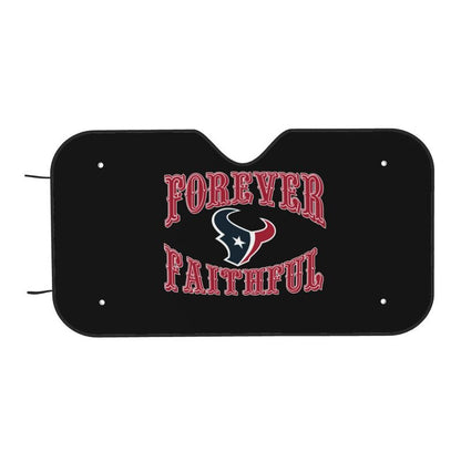 Houston Texans Printing car multi size front windshield sunshade car windshield sunshade