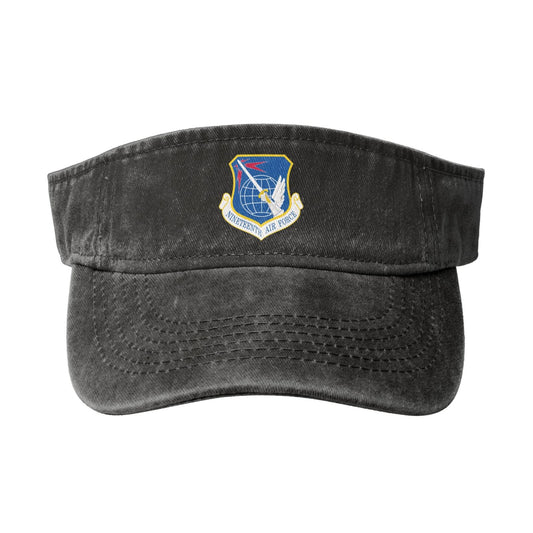 Nineteenth Air Force-Emblem Printing adjustable Empty Top Baseball Sun Cap unisex outdoor sport hat veterans gift