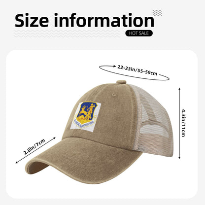58th Special Operations Wing Printed unisex baseball cap adjustable grid baseball cap veteran gift