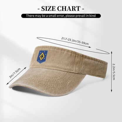 MSOSG1 Printing adjustable Empty Top Baseball Sun Cap unisex outdoor sport hat veterans gift