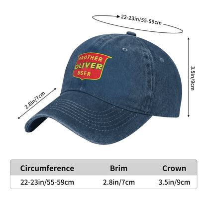 ANOTHER OLIVER USER Printed unisex baseball cap adjustable cap outdoor sun hats trucker hat