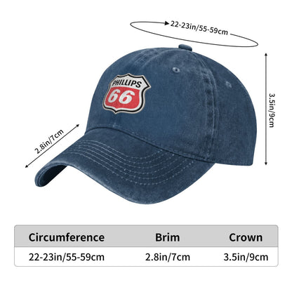 Phillips 66 Printed unisex baseball cap adjustable cap outdoor sun hats trucker hat
