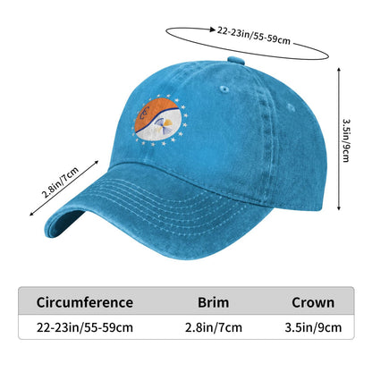Columbiana County Printed unisex baseball cap adjustable cap outdoor sun hats trucker hat