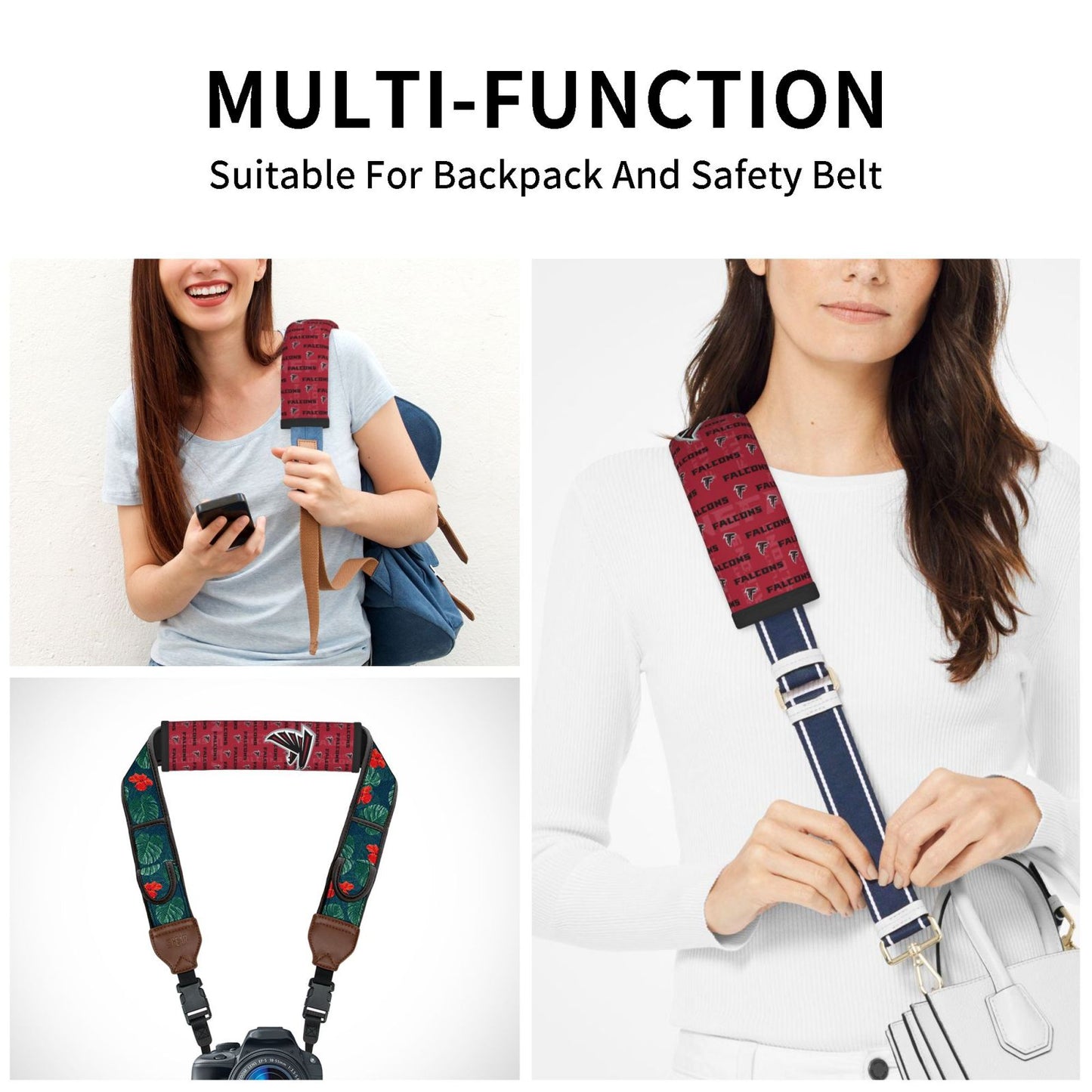 Atlanta Falcons personalized seat belt protective cover Car seat belt protective cover