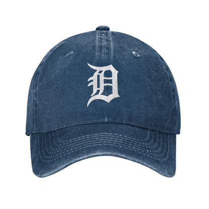 Detroit Printed unisex baseball cap adjustable cap outdoor sun hats trucker hat