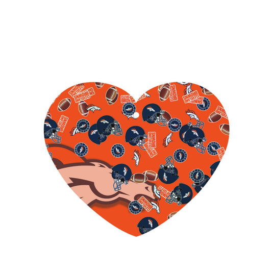 4-pcs Denver Broncos Car Air Fresheners Cards Set car aromatherapy tablets