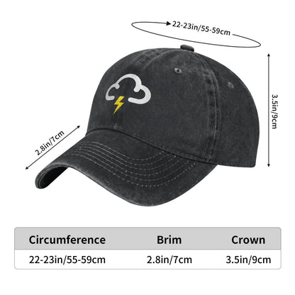 Weather Symbol Printed unisex baseball cap adjustable cap outdoor sun hats trucker hat