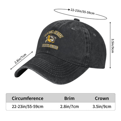 Lujzwop Uc Santa Cruz Banana Slugs Printed unisex baseball cap adjustable cap outdoor trucker hat veterans Gifts