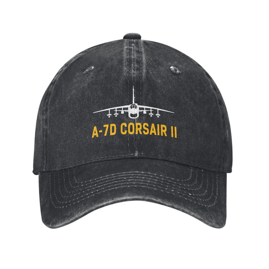 A-7D CORSAIR II Printing unisex baseball cap adjustable hats Outdoor leisure hat veteran gift