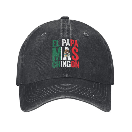 EL PAP MAS CHINGON Printed unisex baseball cap adjustable cap outdoor sun hats trucker hat