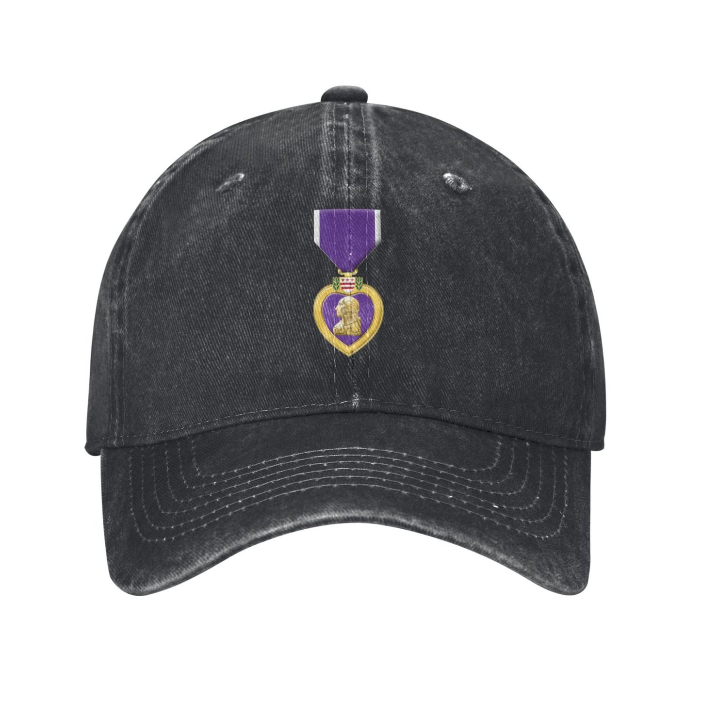 Purple Heart Printed unisex baseball cap adjustable cap outdoor sun hats trucker hat