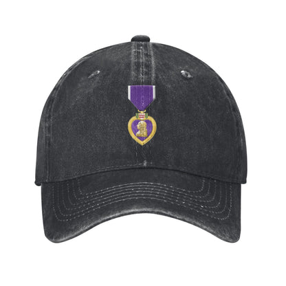 Purple Heart Printed unisex baseball cap adjustable cap outdoor sun hats trucker hat