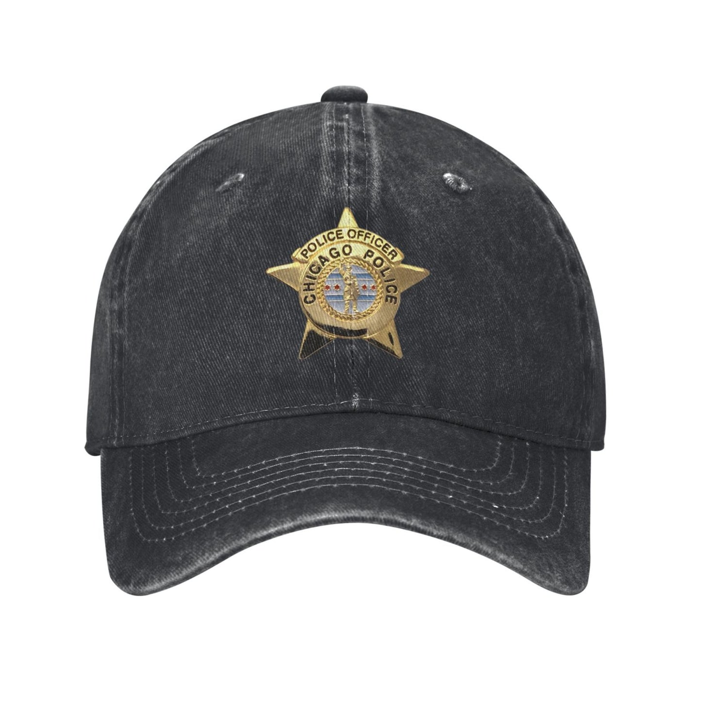 CHICAGO POLICE Printed unisex baseball cap adjustable cap outdoor sunshade trucker hat