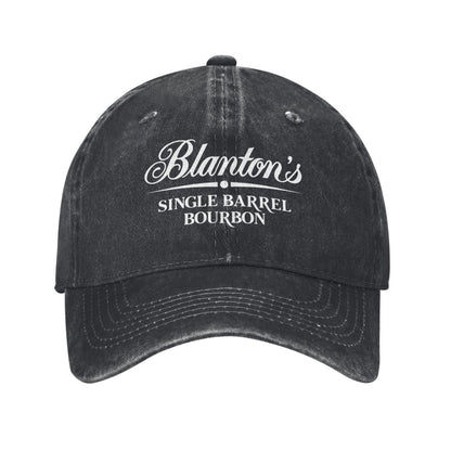 Blanton's Single Barrel Bourbon Printed unisex baseball cap adjustable cap outdoor sun hats trucker hat
