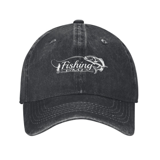 Fishing Printed unisex baseball cap adjustable cap outdoor trucker hat