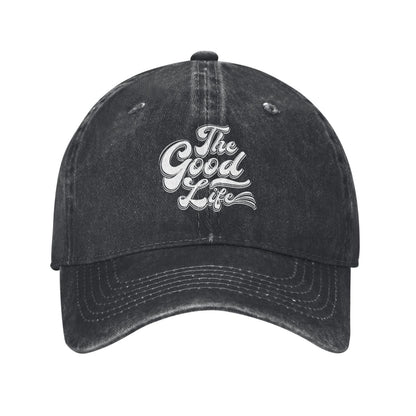 The Good Life(2) Printed unisex baseball cap adjustable cap outdoor sun hats trucker hat