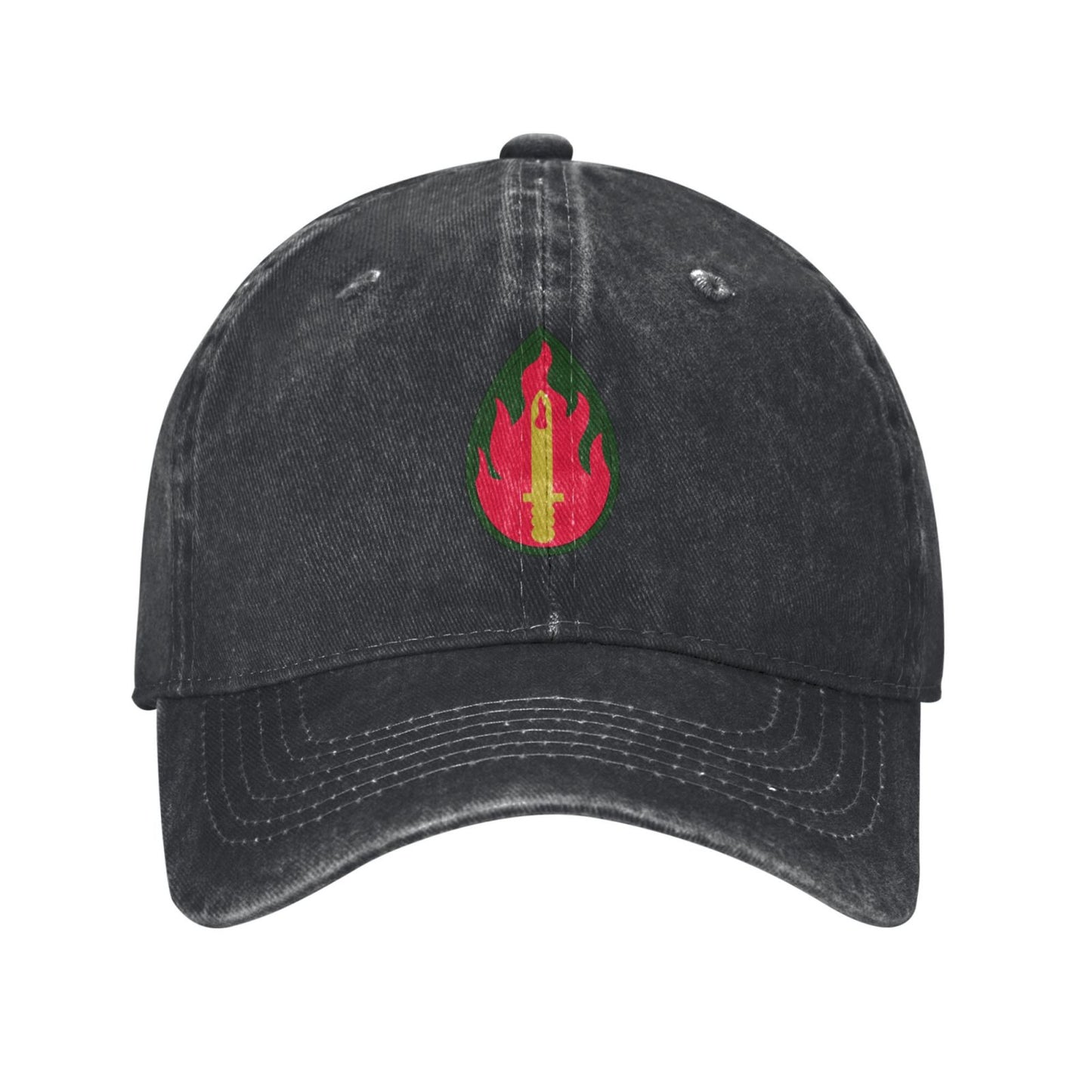 63rd Infantry Division Printed unisex baseball cap adjustable cap outdoor sun hats trucker hat